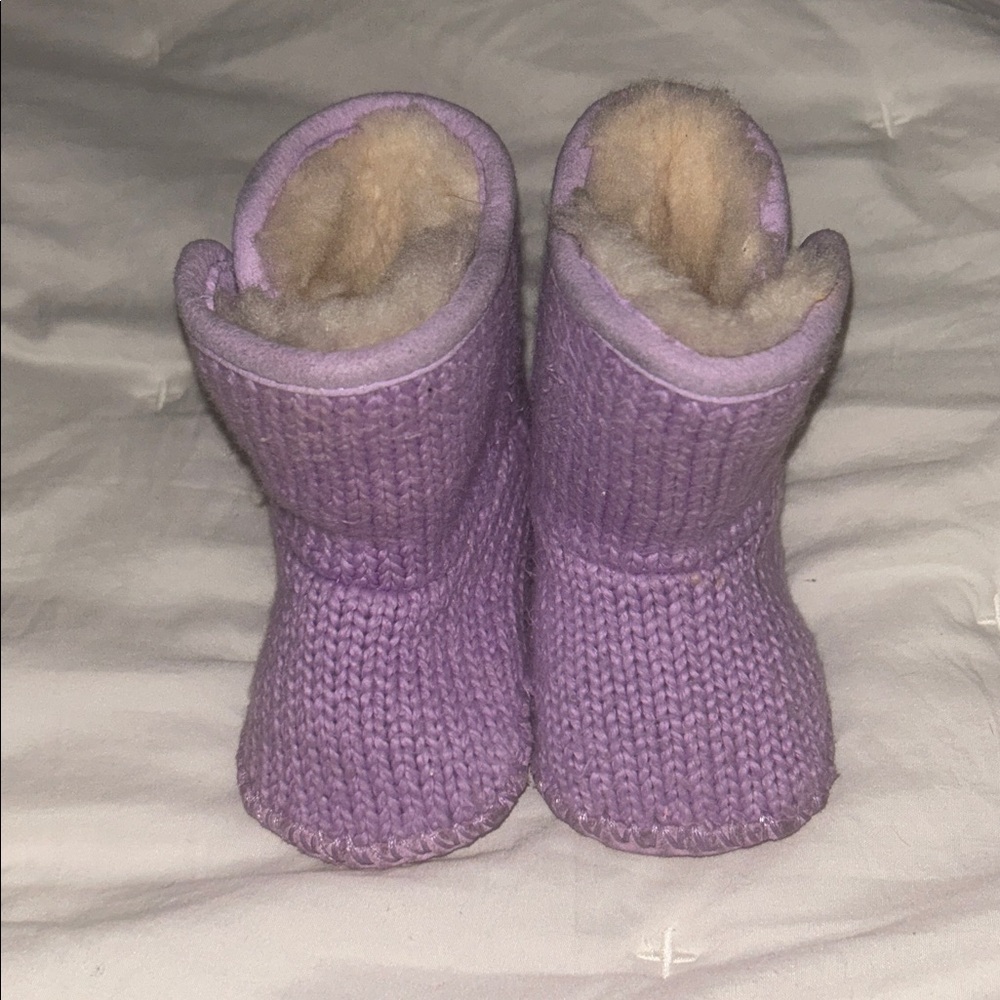 UGG Lavender Baby Booties